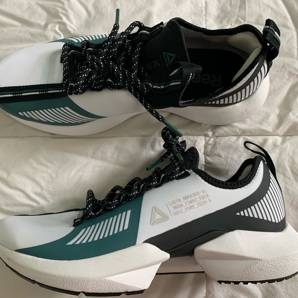 Reebok Sole Fury TS White/black-green